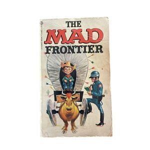 The Mad Frontier Paperback Book Vintage 60s Signet Books 4981 Nostalgia Classic
